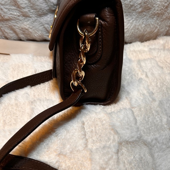 Michael Kors Brown Pebbled Leather Crossbody - Picture 3 of 8
